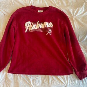 Alabama Crimson Tide Champion Women's Wweatshirt Embroidered Medium